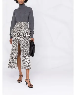 Jil Sander ロールネック カシミヤ セーター - サムネイル2
