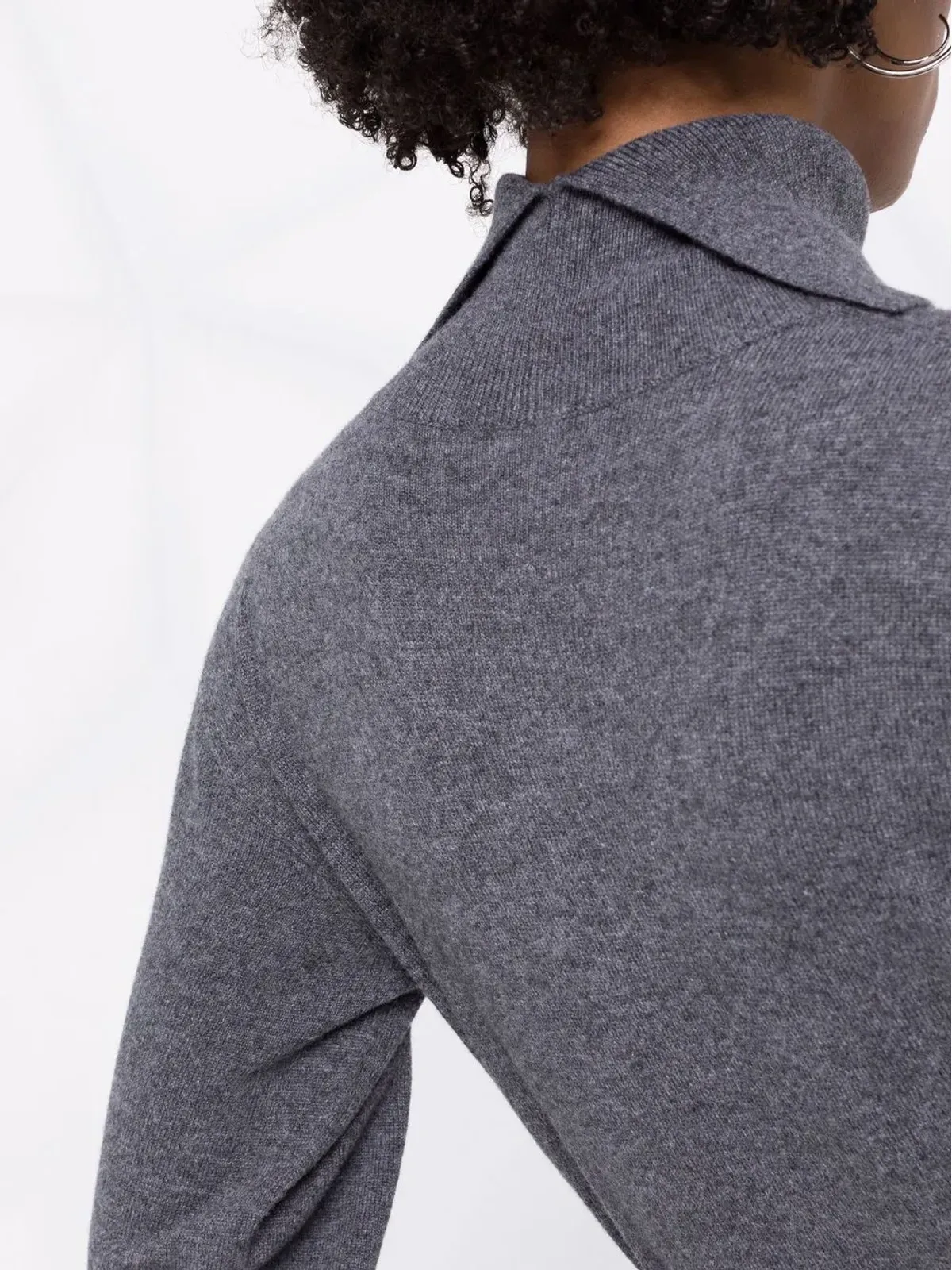 Jil Sander ロールネック カシミヤ セーター - 画像3