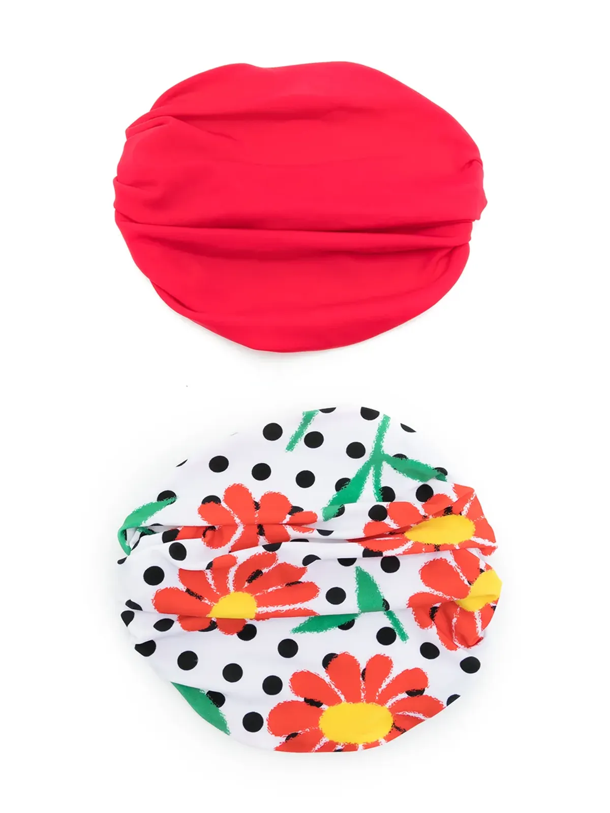 Amir Slama 2-pack headbands - Red - 画像1