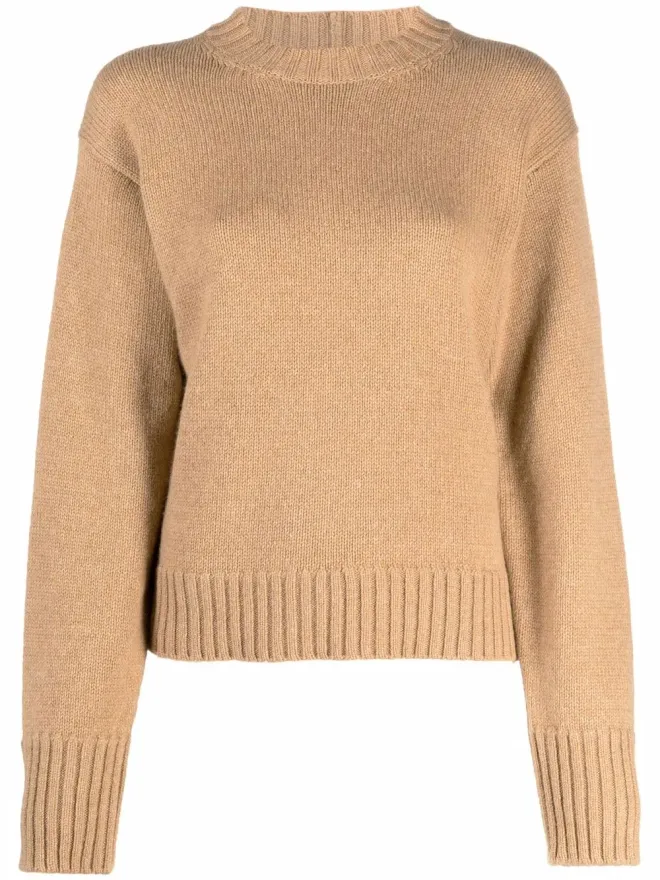 Jil Sander Jil Sander カシミヤ混紡ニットセーター - ブラウンの商品画像