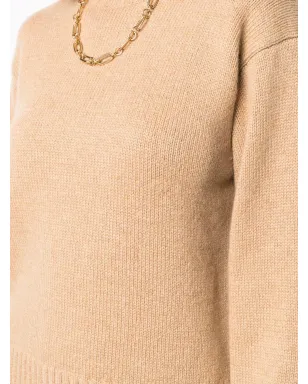 Jil Sander カシミヤ混紡ニットセーター - ブラウン - サムネイル5