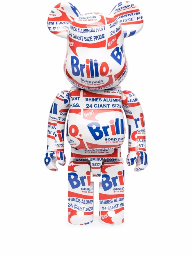MEDICOM TOY MEDICOM TOY x Andy Warhol Brillo BE@RBRICK フィギュアの商品画像