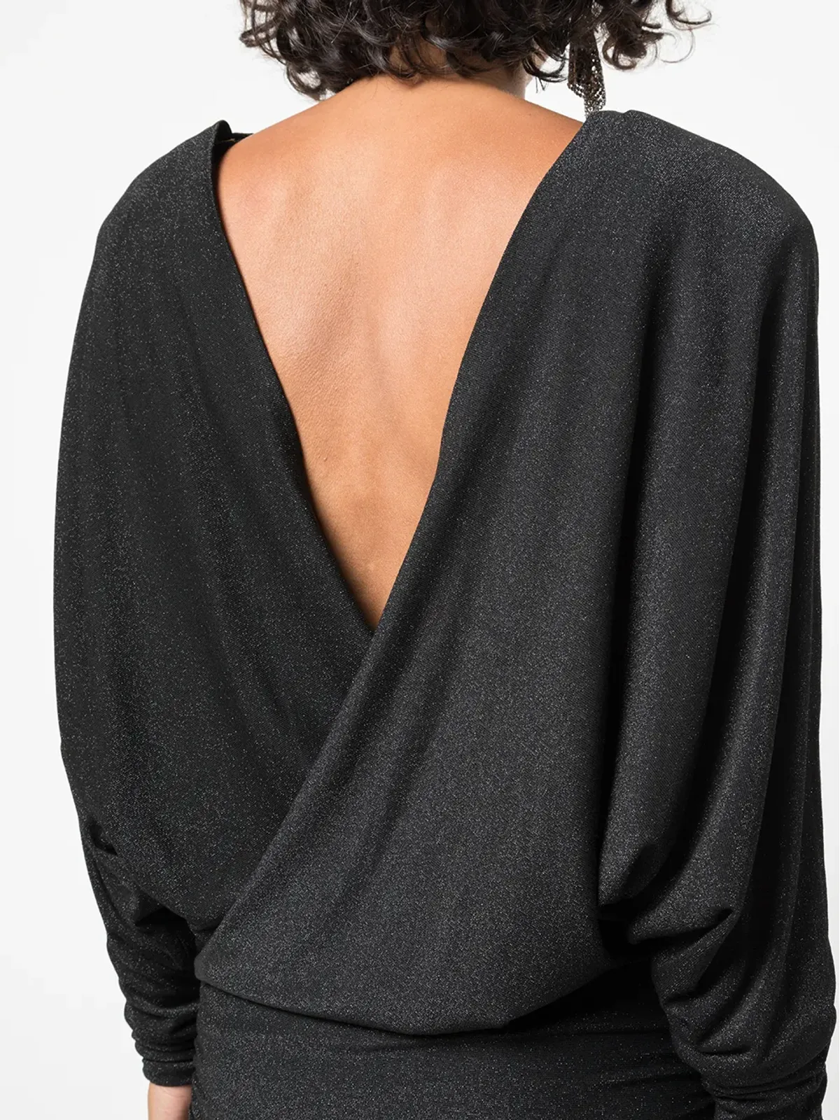 Alexandre Vauthier ワイドショルダー ニットドレス - 画像5
