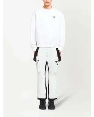 Prada ロゴプリント フリース スウェットシャツ - サムネイル2