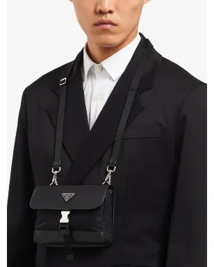Prada ロゴプレート付きスマホホルダー - サムネイル4