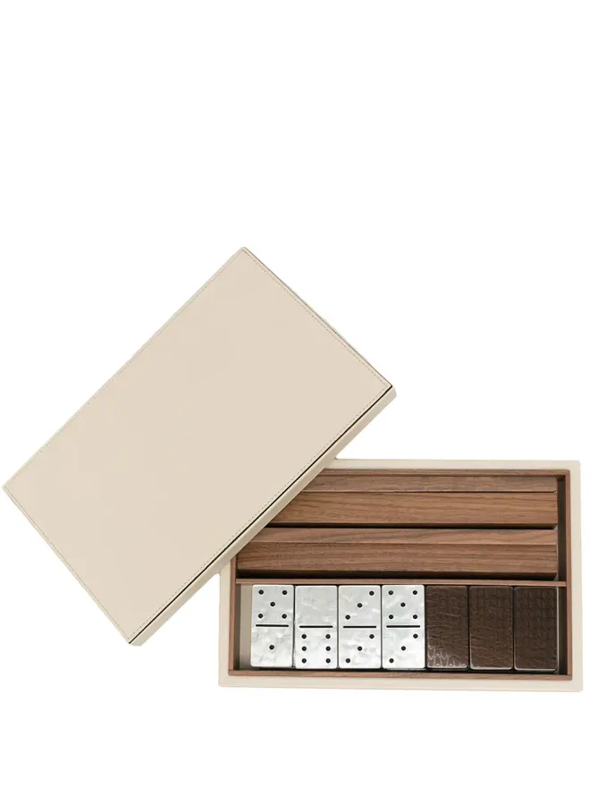 Pinetti Pinetti テクスチャードレザー ドミノセットの商品画像