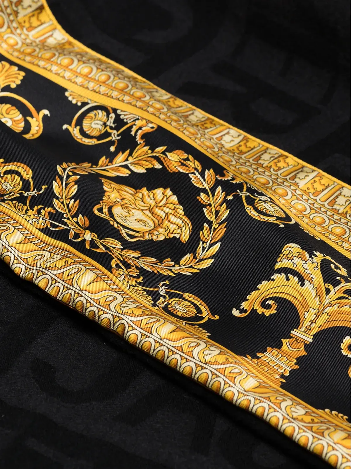 Versace ロゴパターン バロック柄ブランケット - 画像2