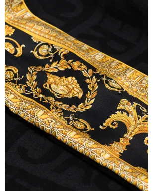 Versace ロゴパターン バロック柄ブランケット - サムネイル2