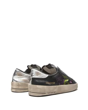 Golden Goose Stardan グリッター・ディテール スニーカー - ブラック - サムネイル3