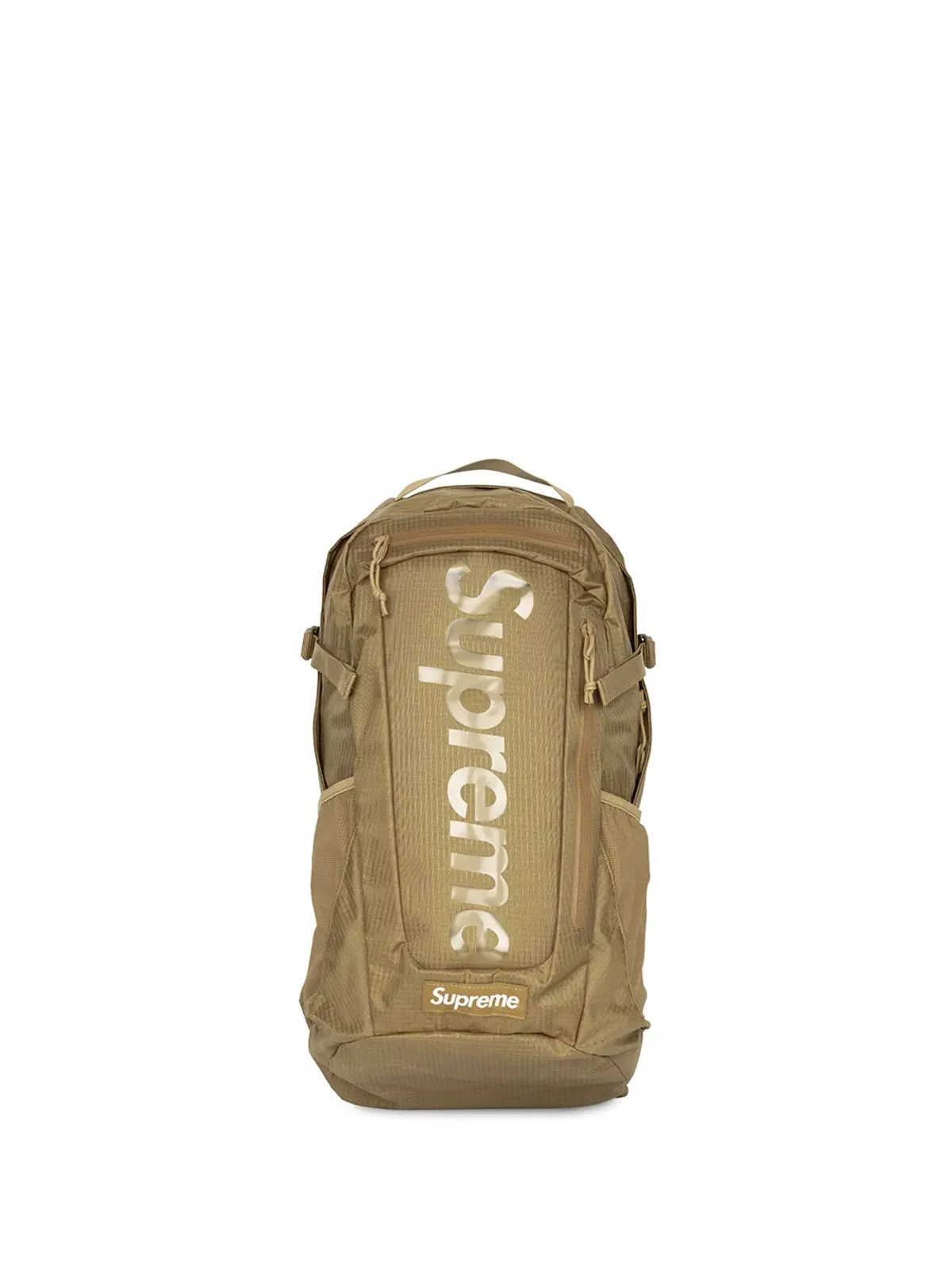 Supreme ロゴプリントバックパック - ベージュ系 - 画像1