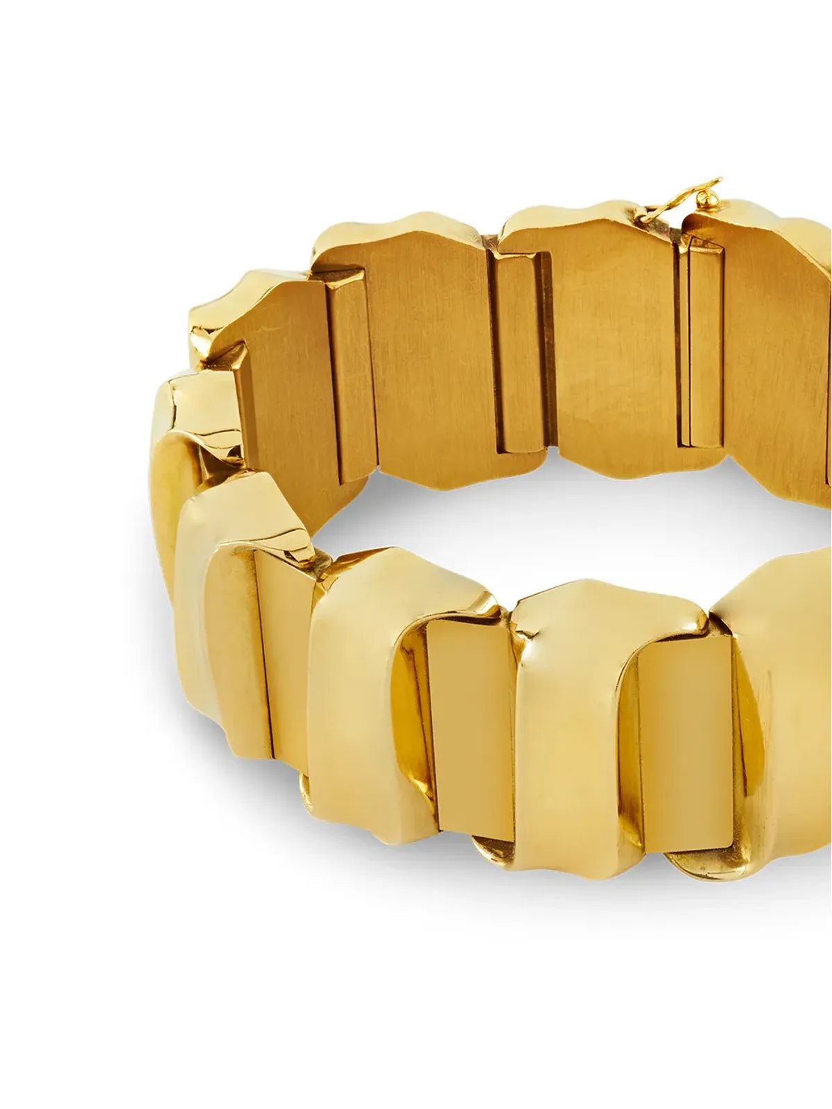 Pragnell Vintage 1941-1960 18kt ローズゴールド レトロスクロール ブレスレット - ピンク - 画像2