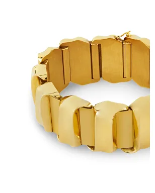 Pragnell Vintage 1941-1960 18kt ローズゴールド レトロスクロール ブレスレット - ピンク - サムネイル2