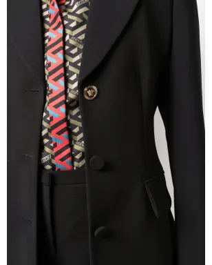 Versace ベルテッド・シングルブレスト ブレザー - サムネイル5