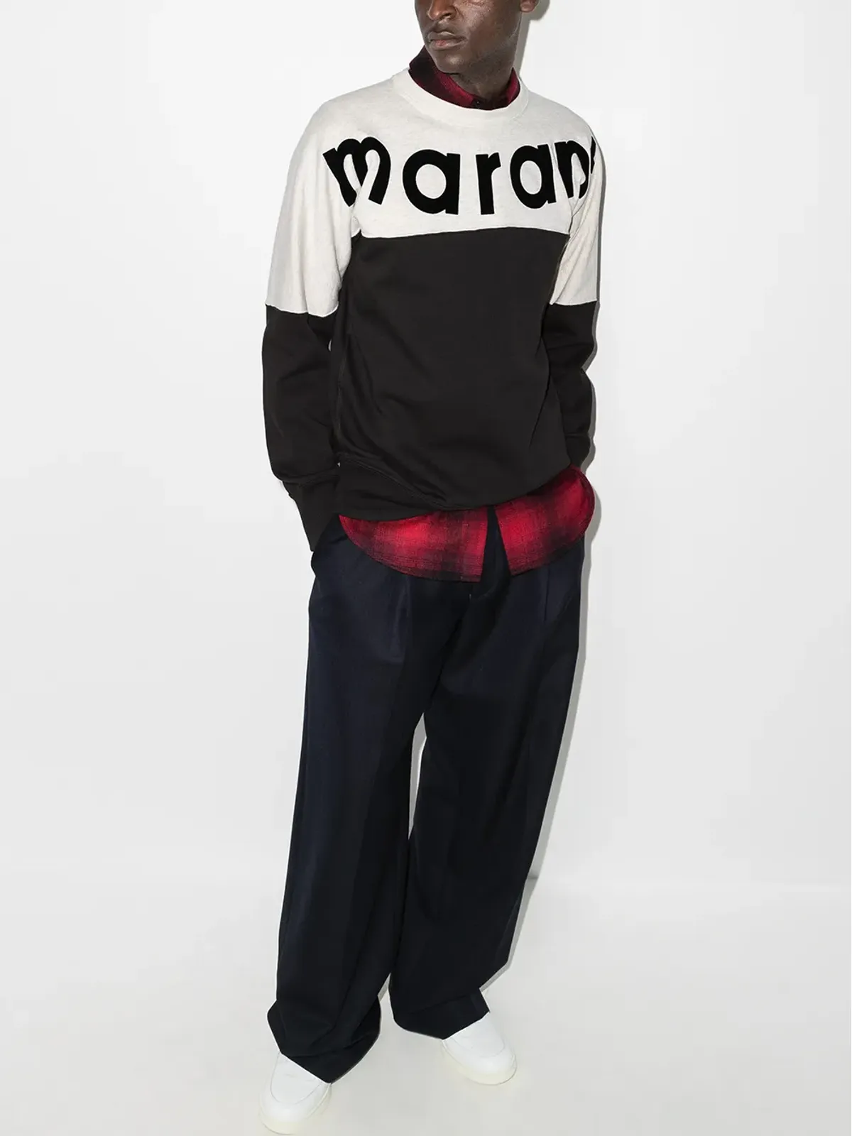 MARANT Howley ツートーン スウェットシャツ - 画像5