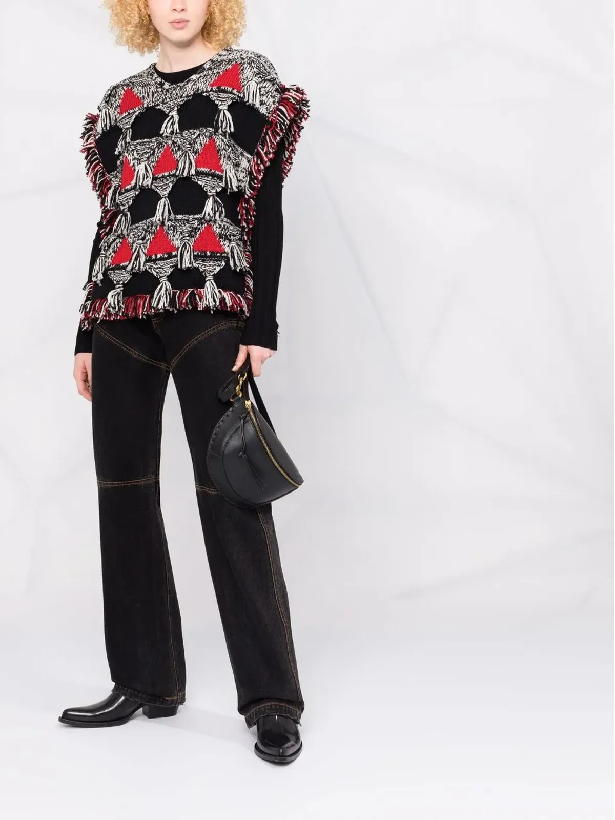 ETRO タッセルディテール ウールセーター - 画像2
