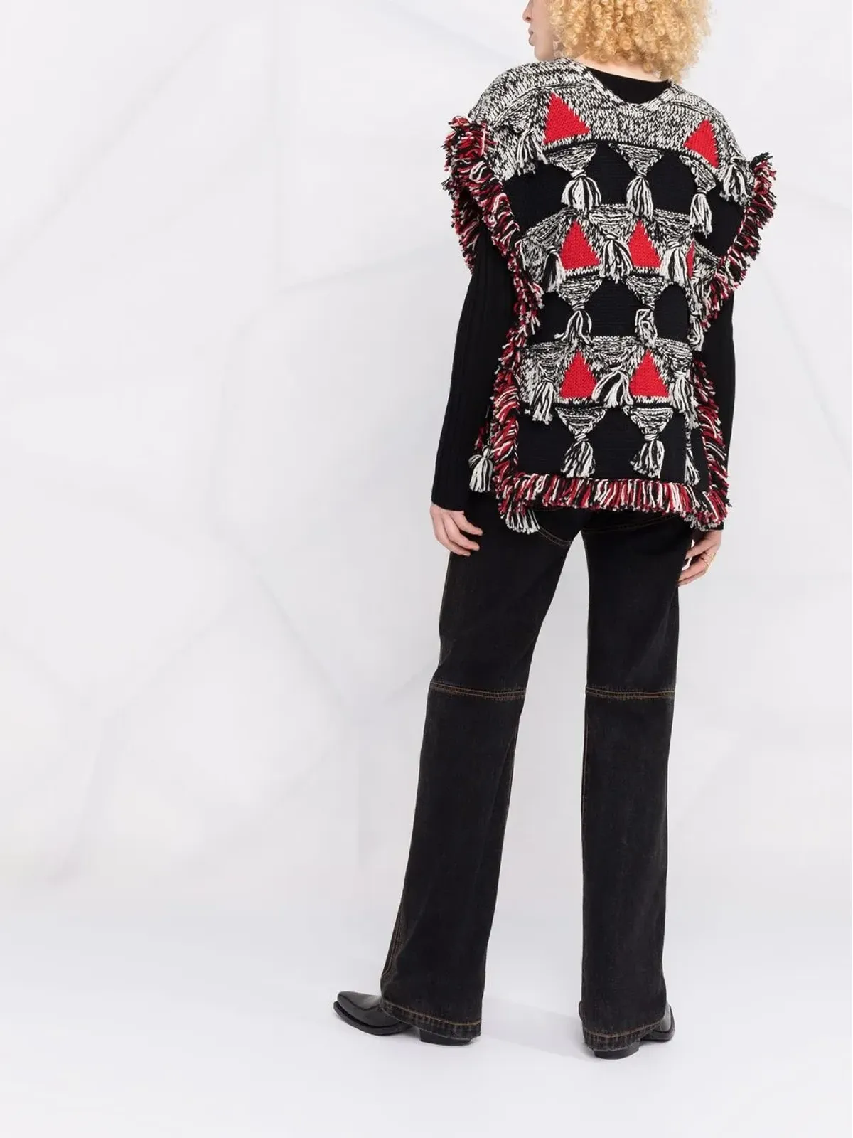 ETRO タッセルディテール ウールセーター - 画像4