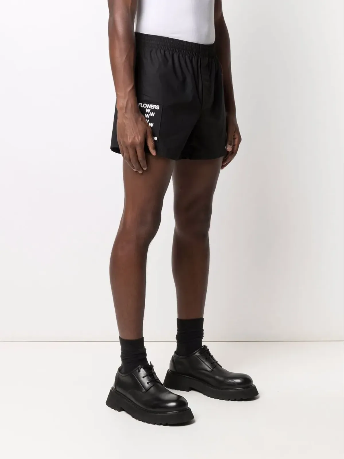 Raf Simons パッチディテール スリップオン スイムショーツ - 画像5