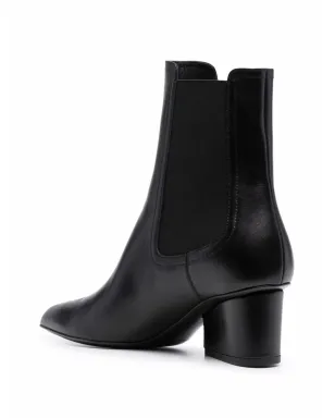 Ferragamo ロゴエンボス ヒール チェルシーブーツ - サムネイル3