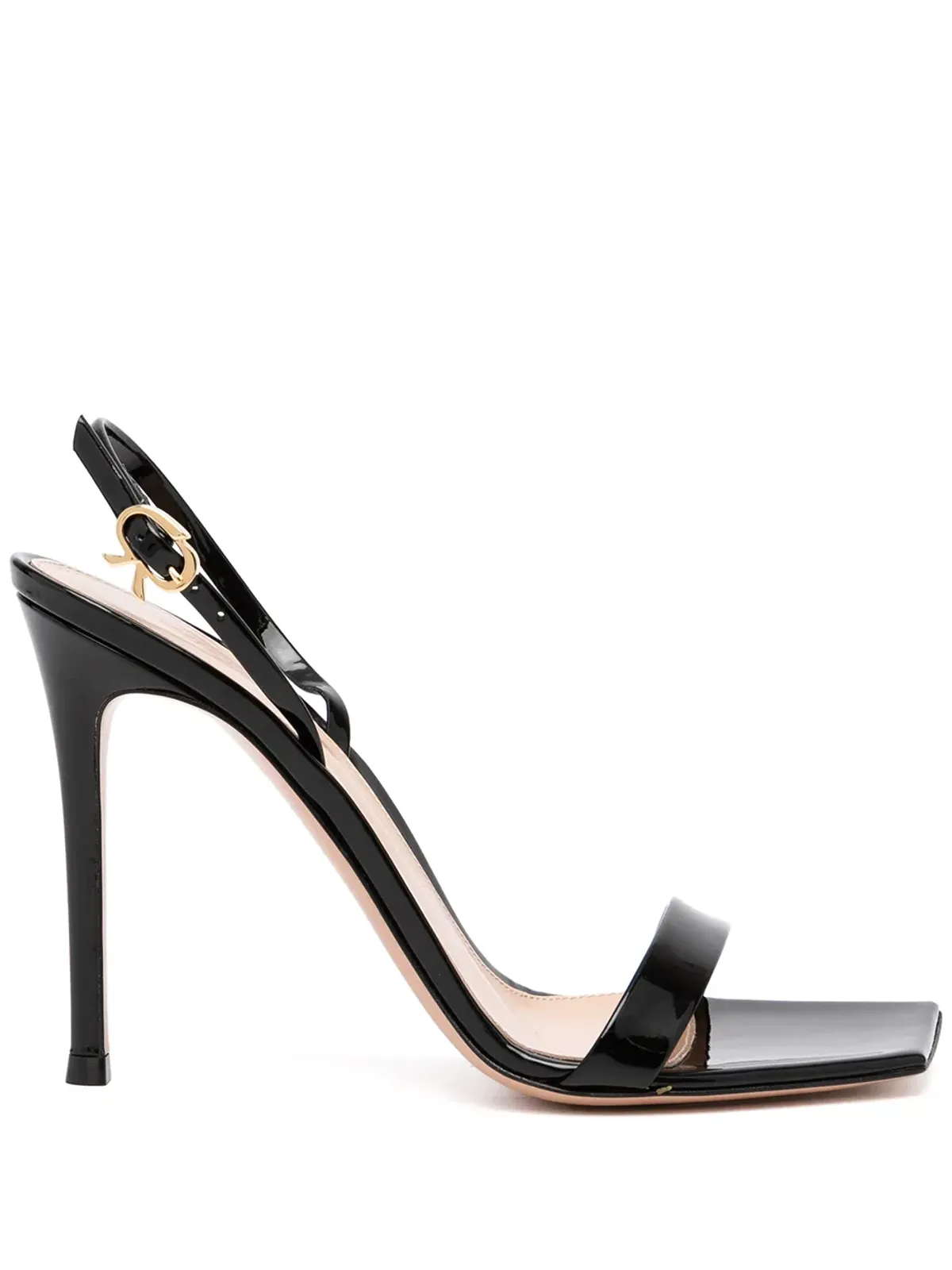 Gianvito Rossi リボン 105mm スティレットサンダル - 画像1