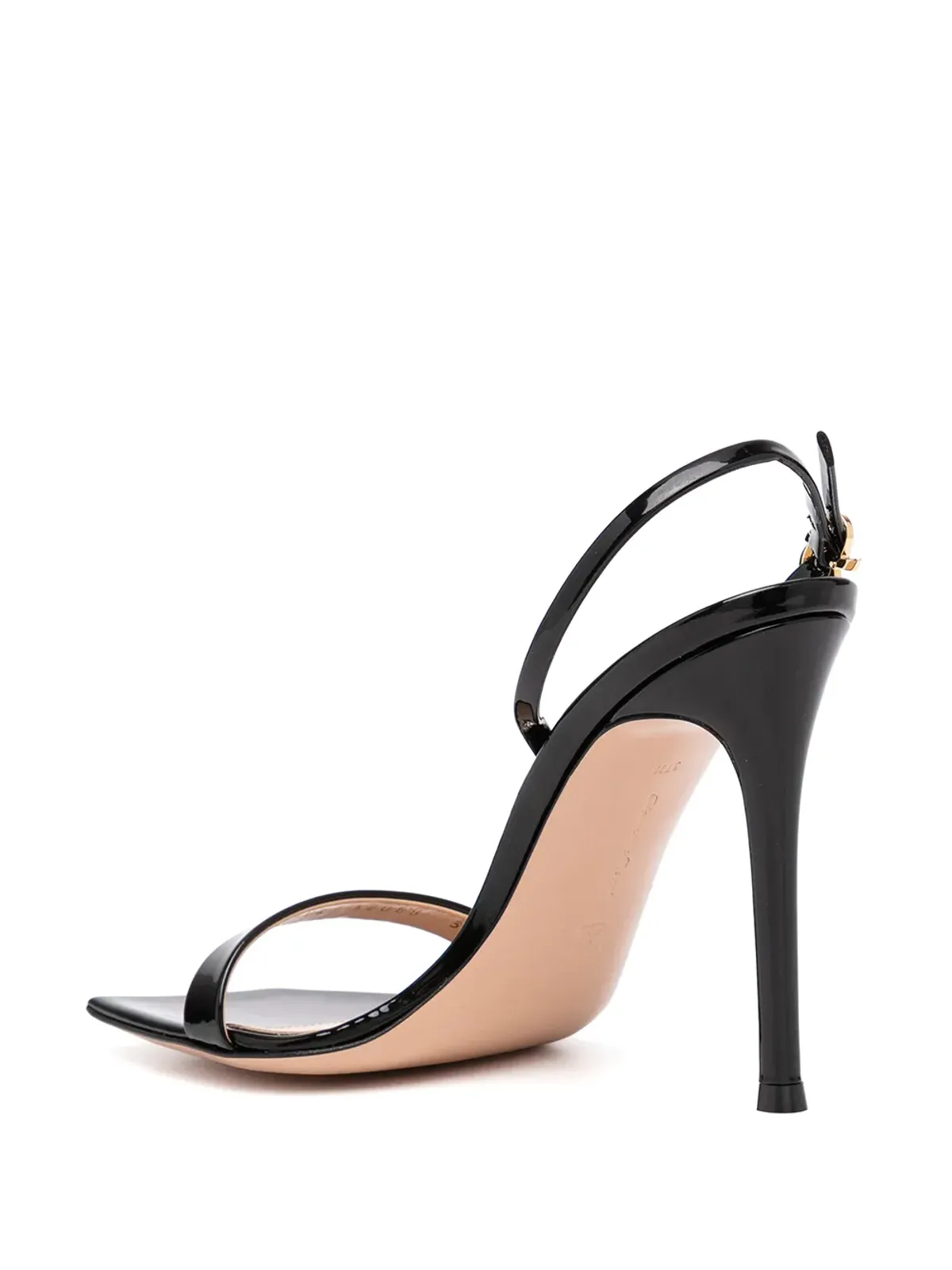 Gianvito Rossi リボン 105mm スティレットサンダル - 画像3
