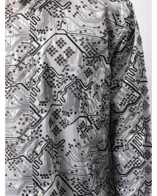 Comme Des Garçons パンチングディテール コットンシャツ - サムネイル5