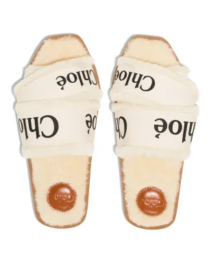 Chloé Woody ロゴテープ フラットサンダル - サムネイル4