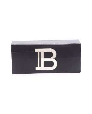 Balmain Eyewear B-III スクエアフレーム サングラス - ブラック - サムネイル4