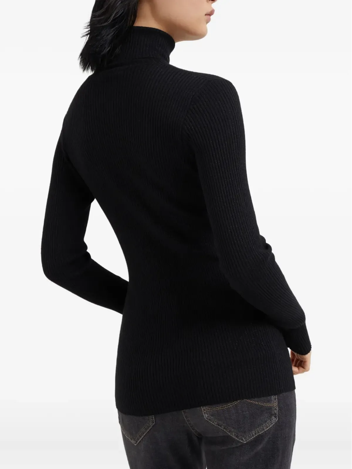 Brunello Cucinelli ロールネック カシミヤブレンド ジャンパー - 画像5