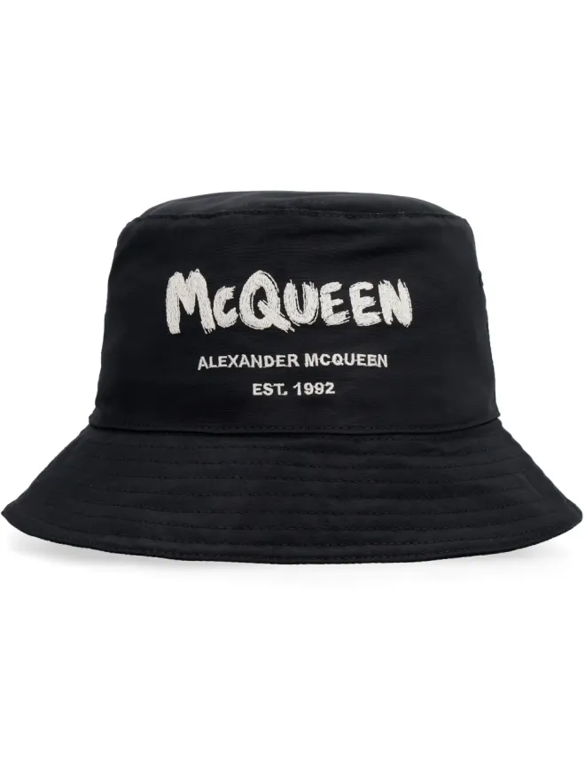 Alexander McQueen Alexander McQueen マックイーン グラフィティ バケットハットの商品画像