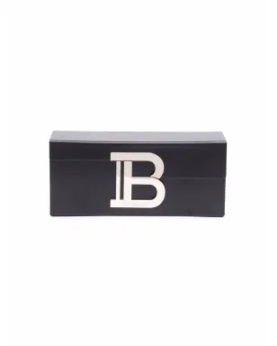 Balmain Eyewear ジェンダーム オーバサイズフレーム サングラス - ゴールド - サムネイル4