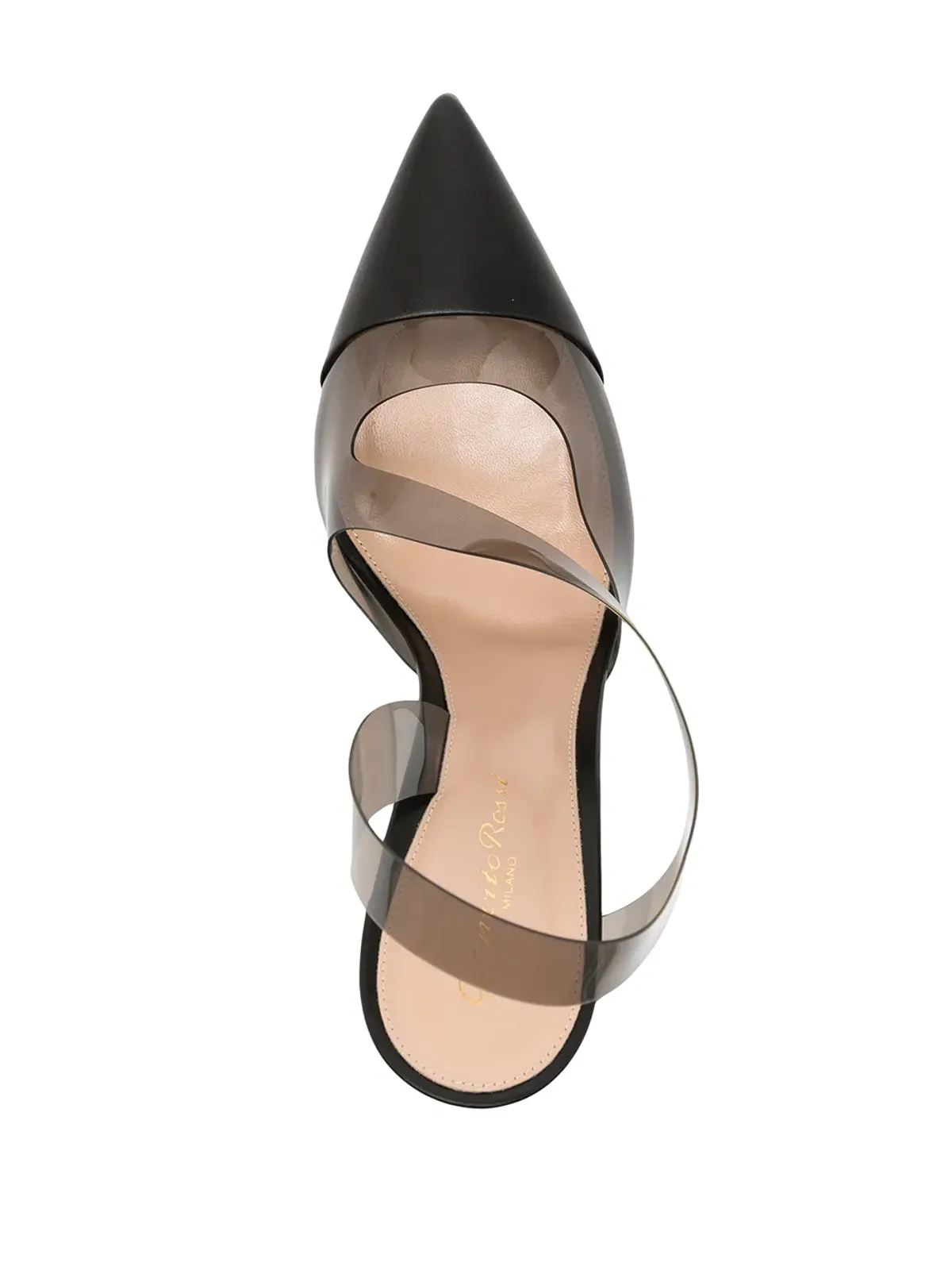 Gianvito Rossi クリアストラップパンプス - 画像4