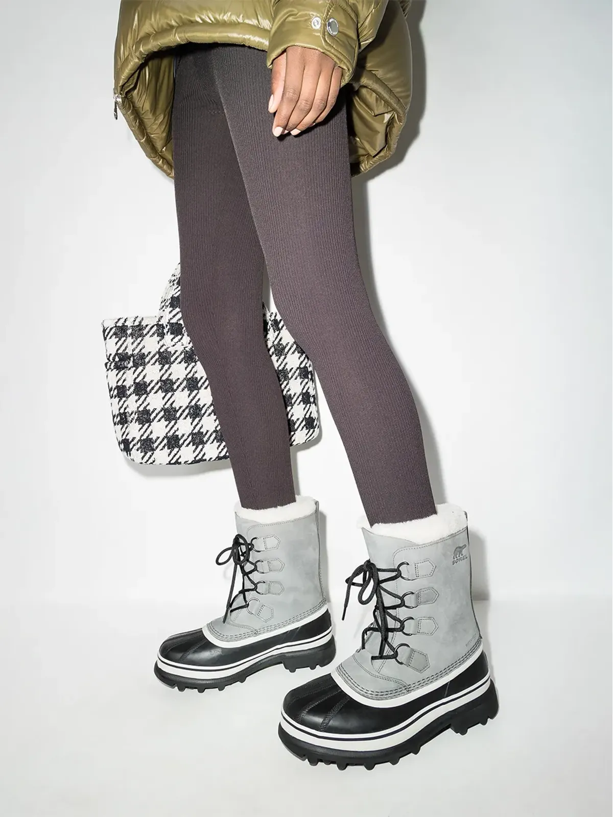 SOREL カリブー レザー スノーブーツ - 画像3