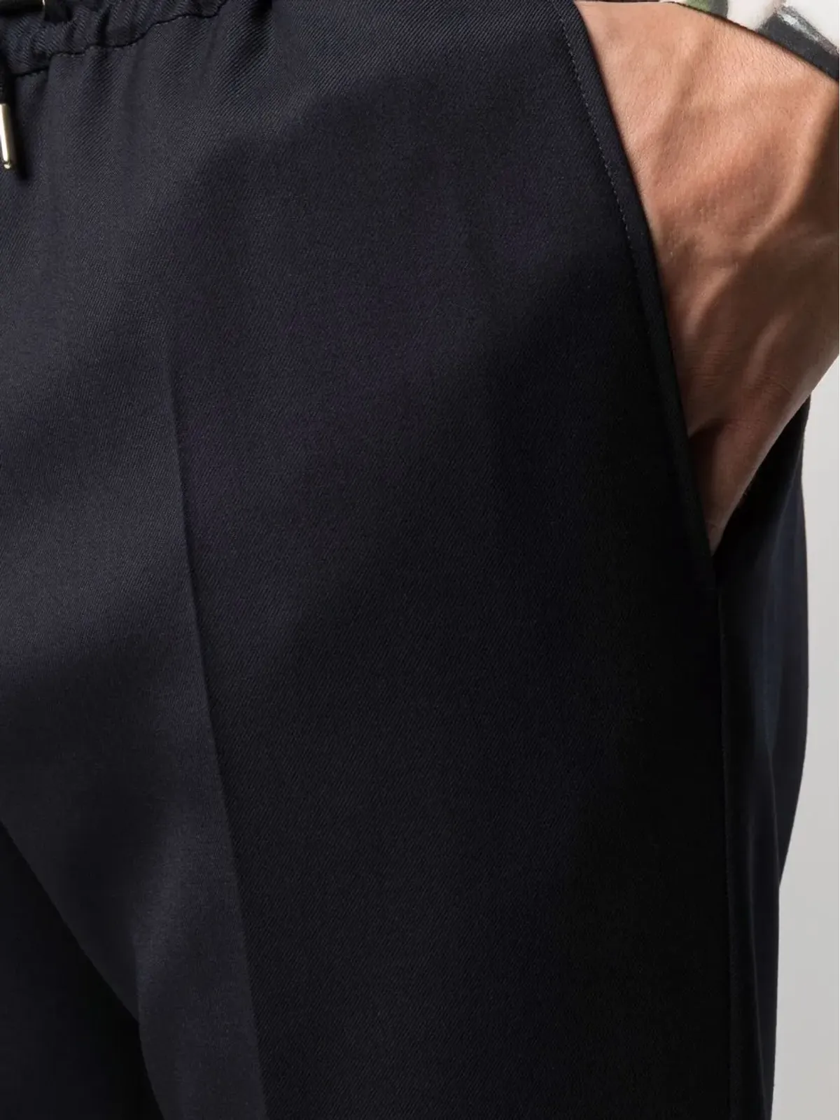 Paul Smith ドローストリング テーパードパンツ - ブルー - 画像5