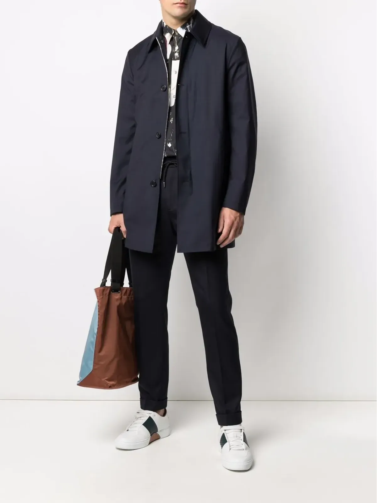 Paul Smith ドローストリング テーパードパンツ - ブルー - 画像2