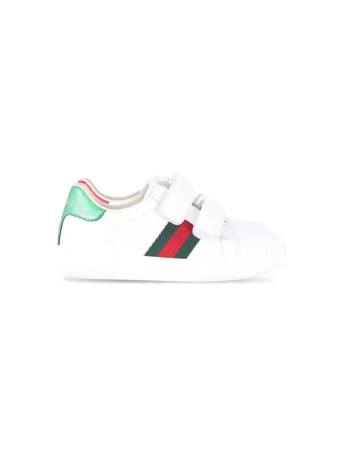 Gucci Kids Ace ロー・トップスニーカー - White - 画像2