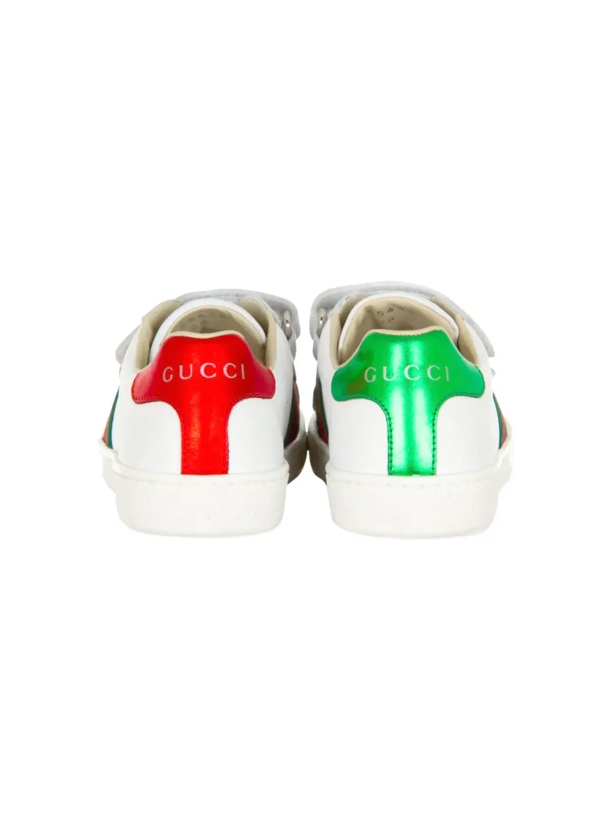 Gucci Kids Ace ロー・トップスニーカー - White - 画像3
