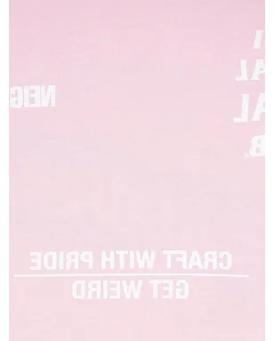 Anti Social Social Club x Neighborhood Cambered Tシャツ - ピンク - サムネイル3