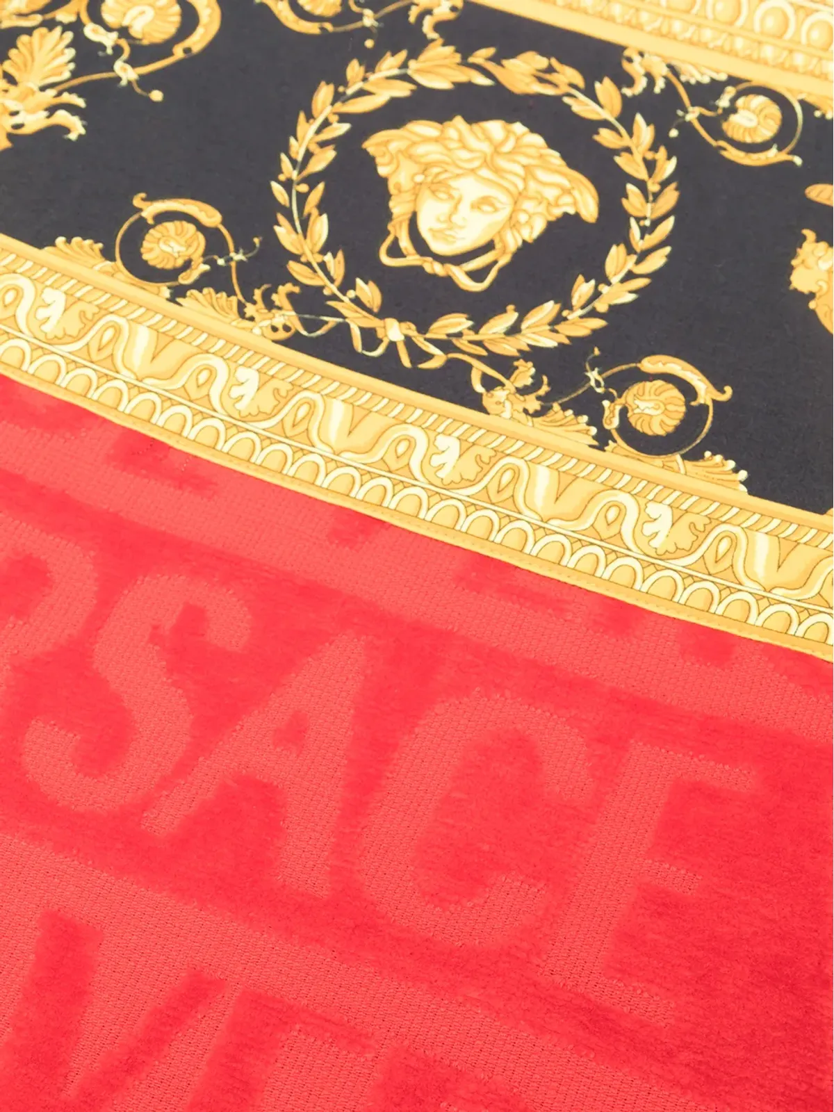 Versace バロック柄ビーチタオル - 画像2