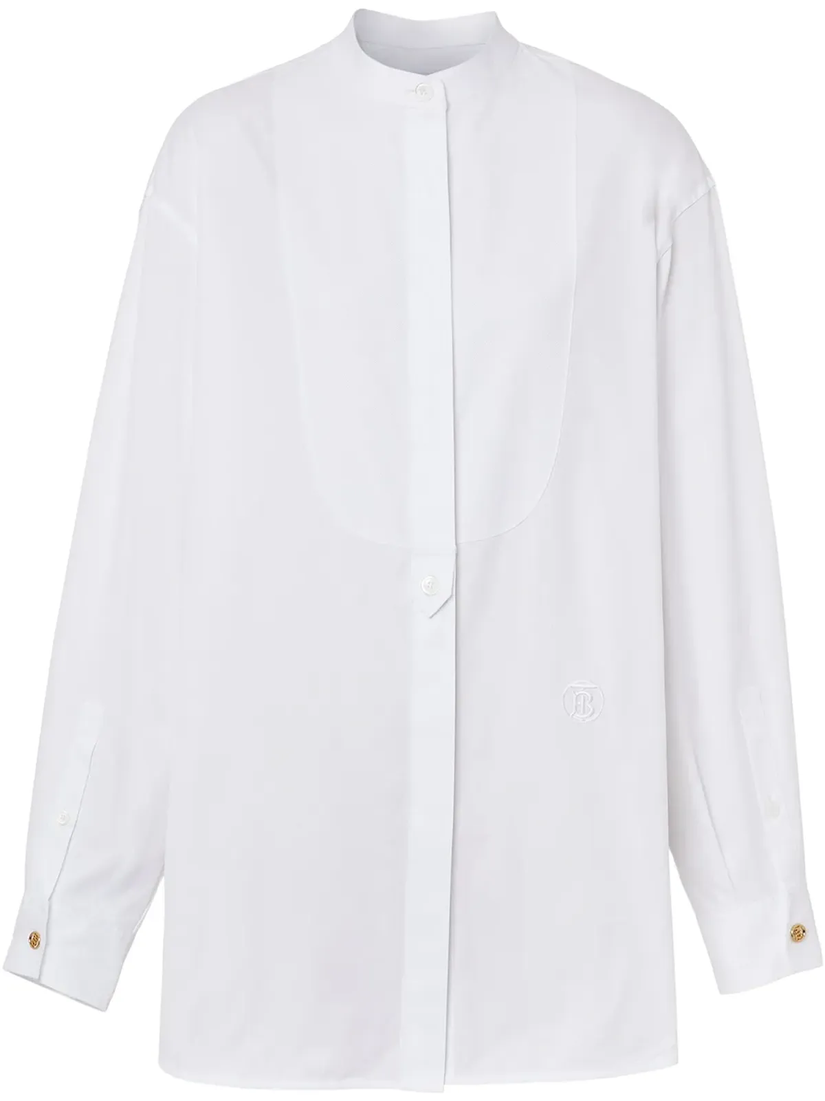 Burberry モノグラムモチーフ コットンシャツ - 画像1