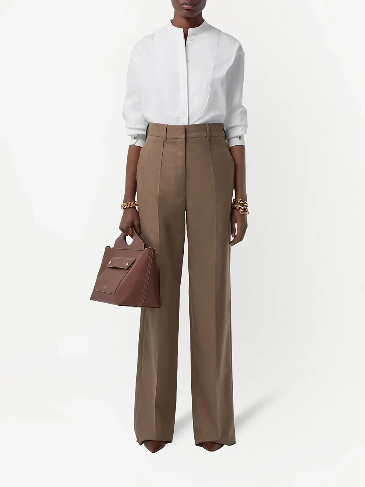 Burberry モノグラムモチーフ コットンシャツ - 画像2