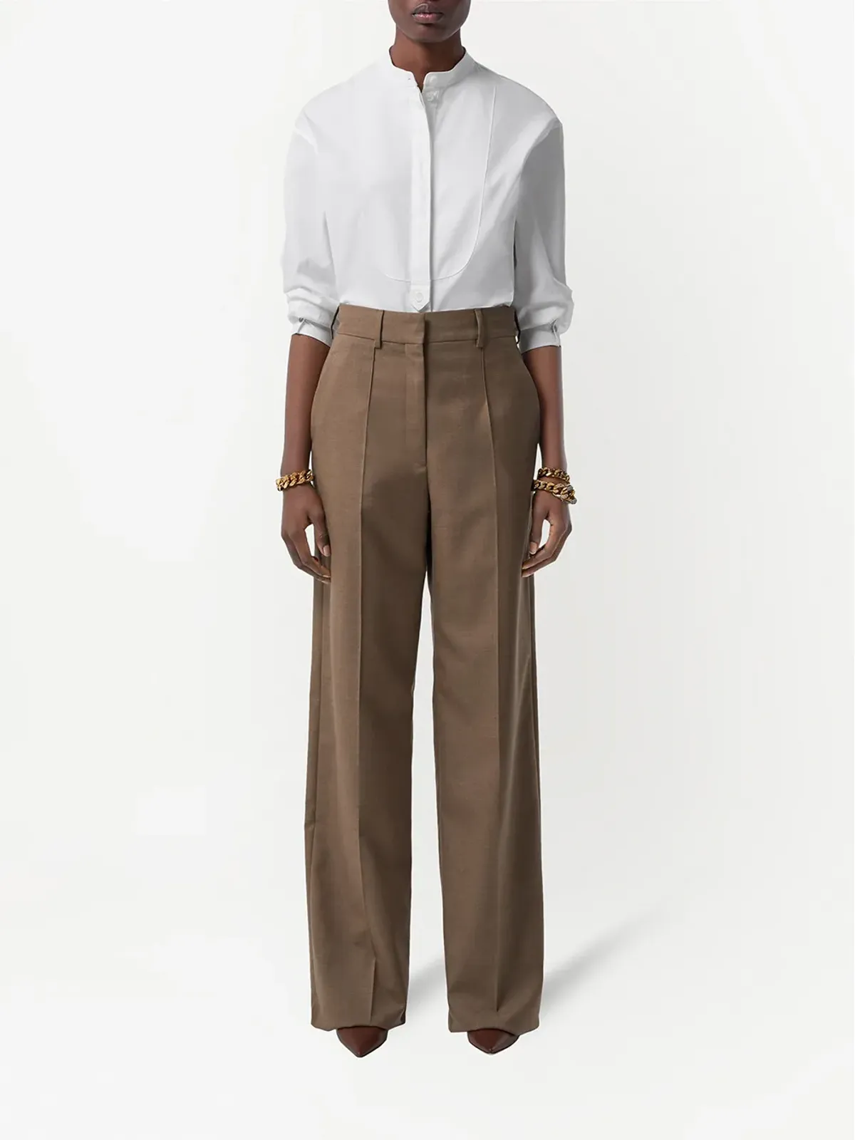 Burberry モノグラムモチーフ コットンシャツ - 画像3