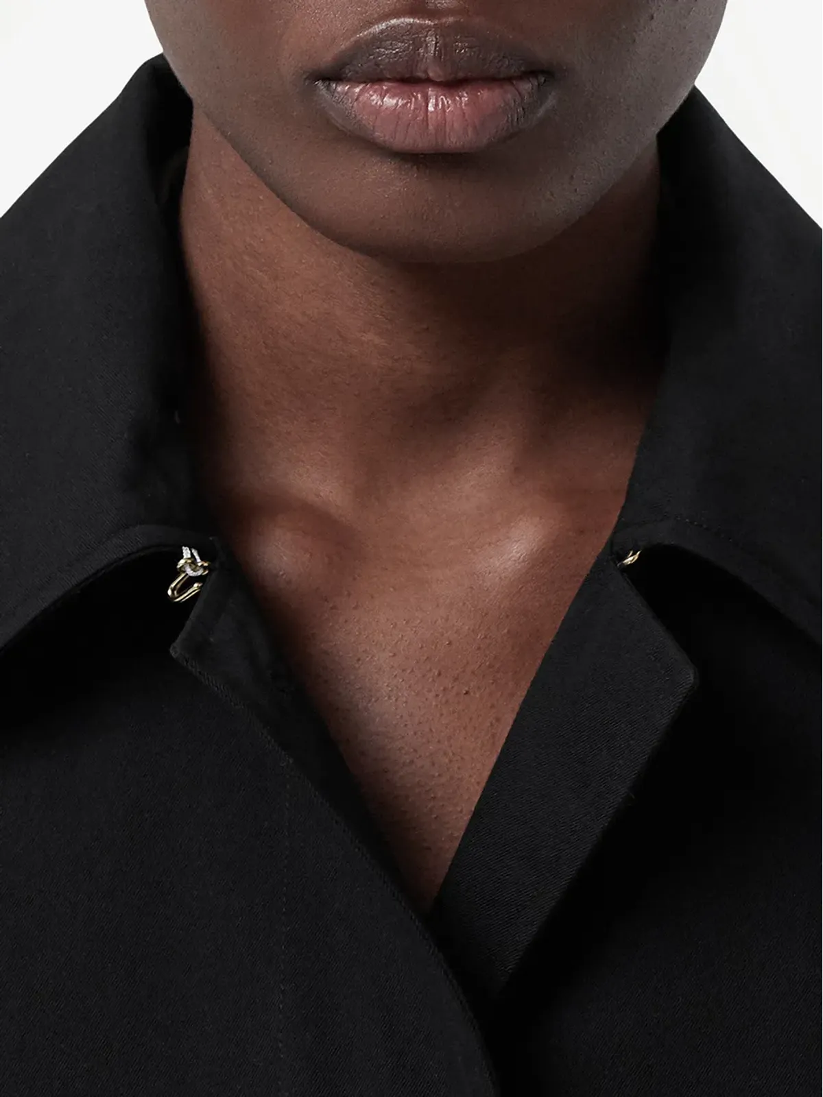 Burberry gabardine hooded car coat - Black - 画像5