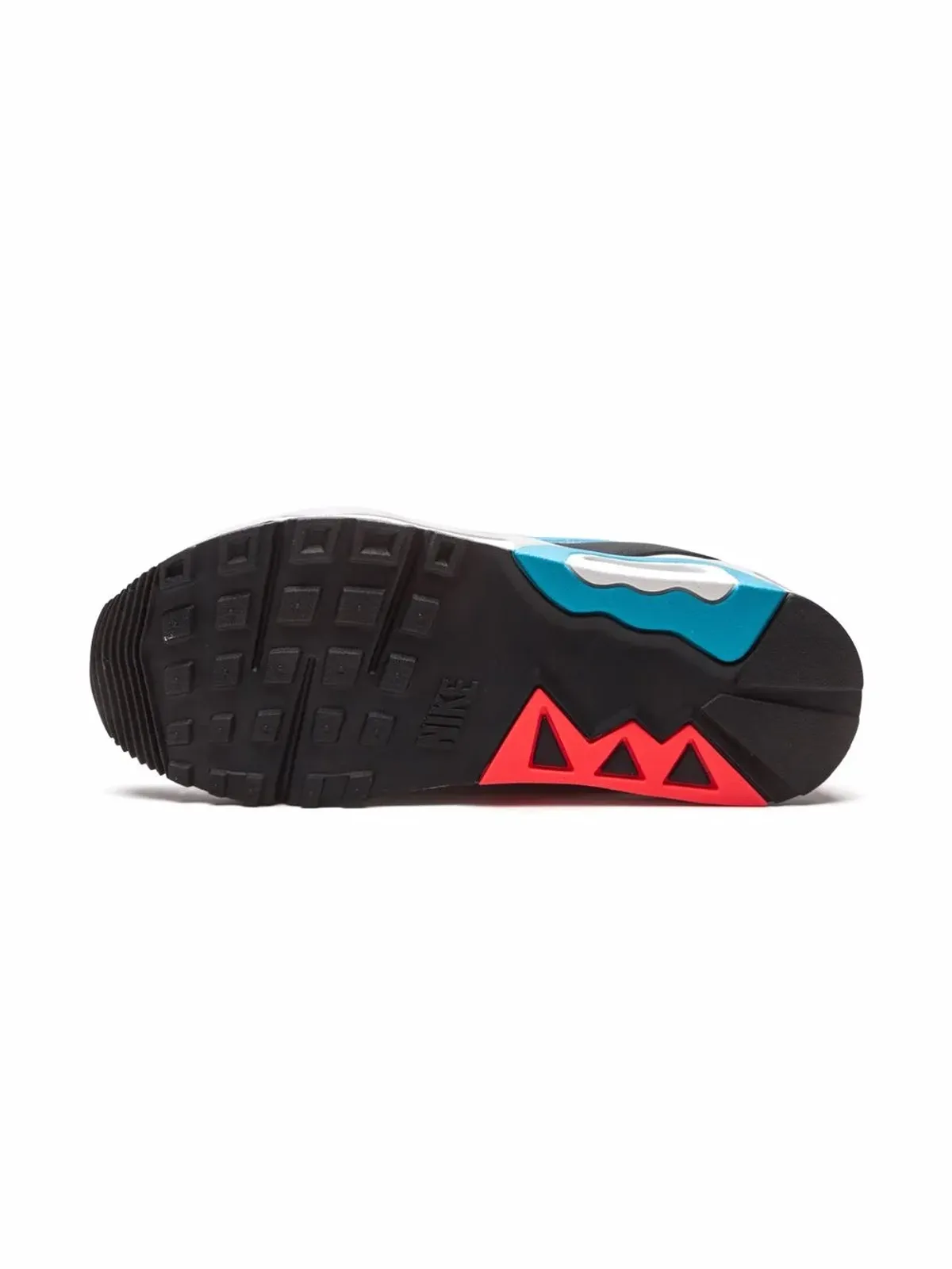 Nike Kids Air Structure Triax ホワイト/ネオティール スニーカー - 画像4