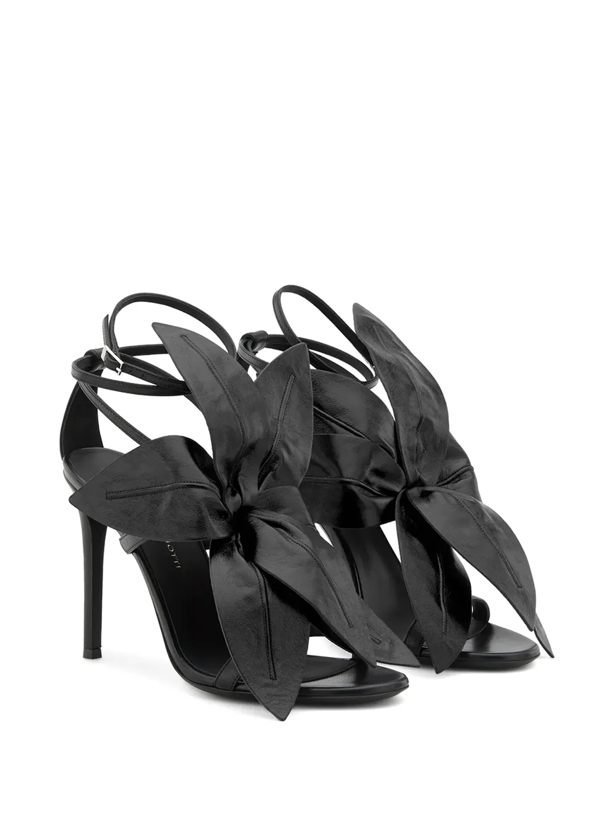 Giuseppe Zanotti リリウム フローラルエンベリッシュド サンダル - 画像2