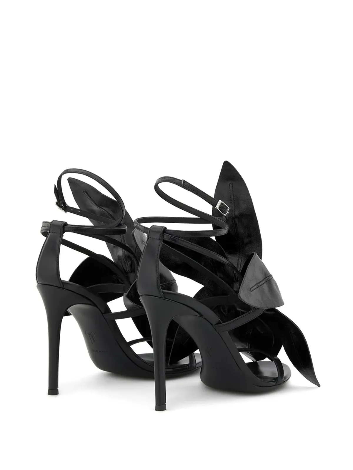 Giuseppe Zanotti リリウム フローラルエンベリッシュド サンダル - 画像3