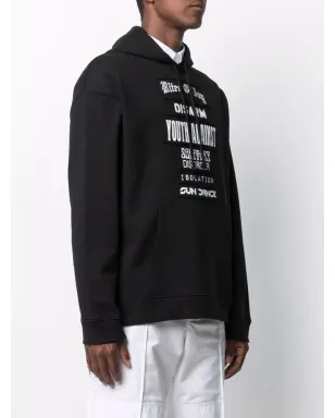 Raf Simons パッチディテール コットン フーディー - サムネイル3