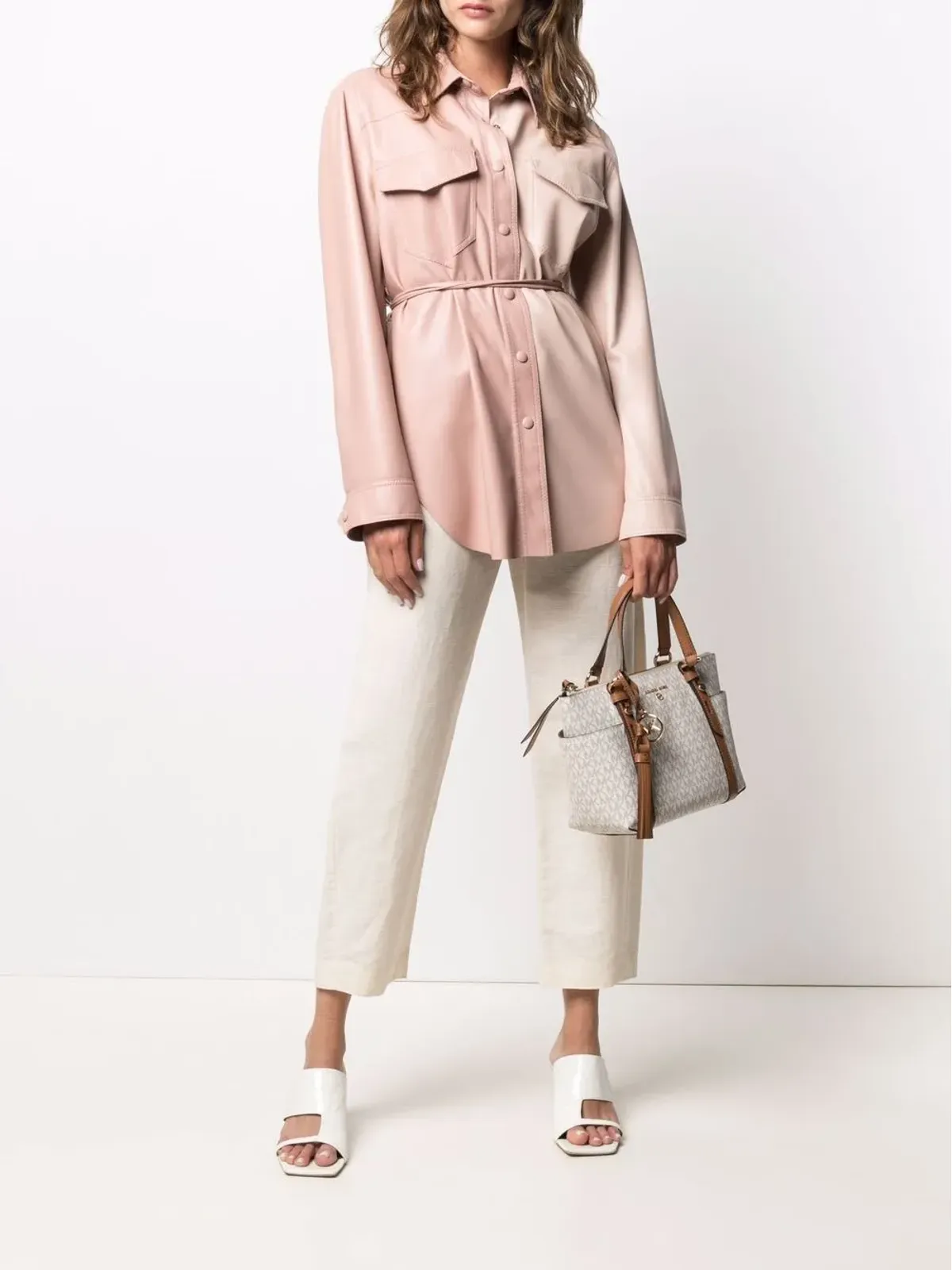 Michael Michael Kors Nomad ロゴ入りミニトートバッグ - 画像2
