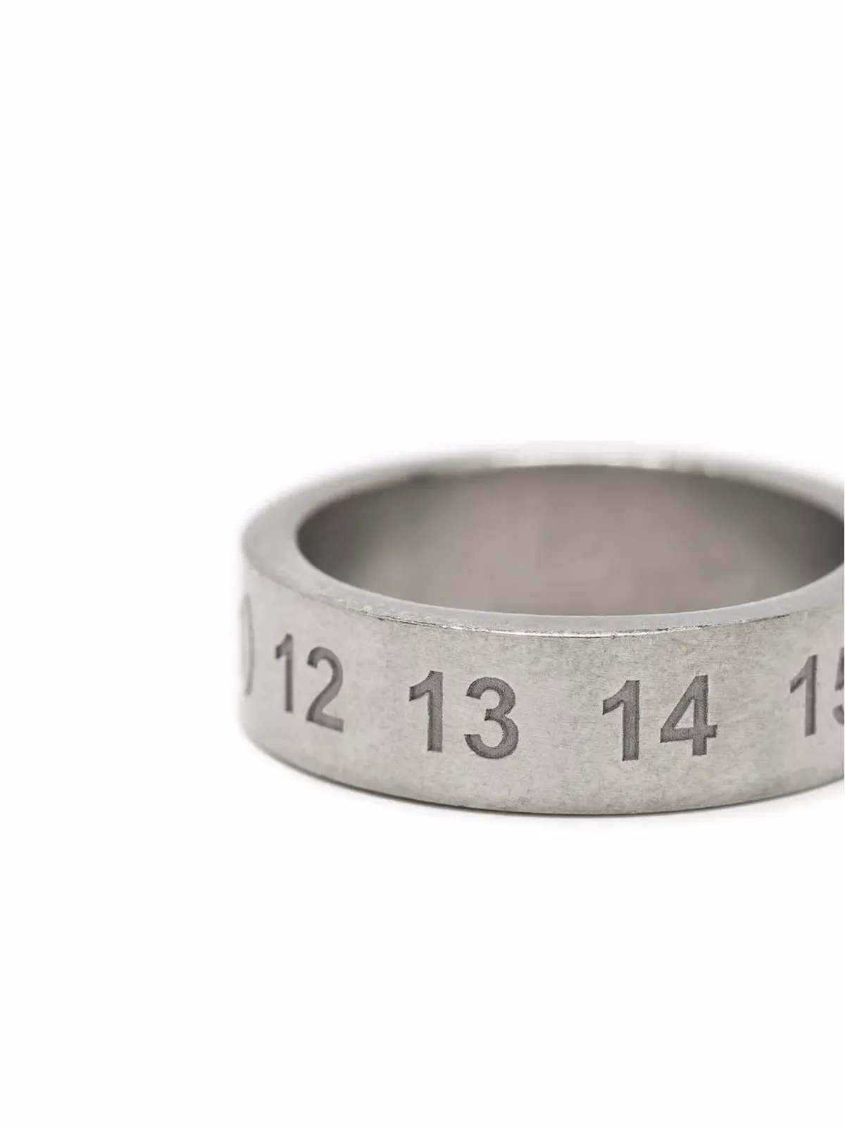 Maison Margiela 数字モチーフ刻印リング - 画像3