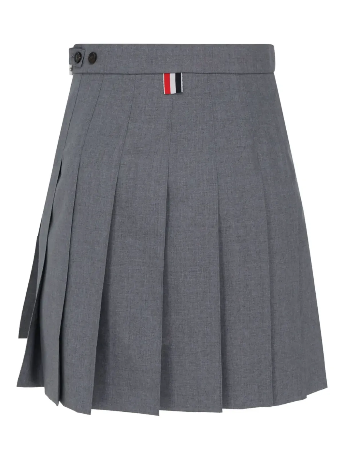 Thom Browne RWBプリーツミニスカート - 画像2