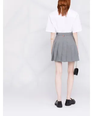 Thom Browne RWBプリーツミニスカート - サムネイル4